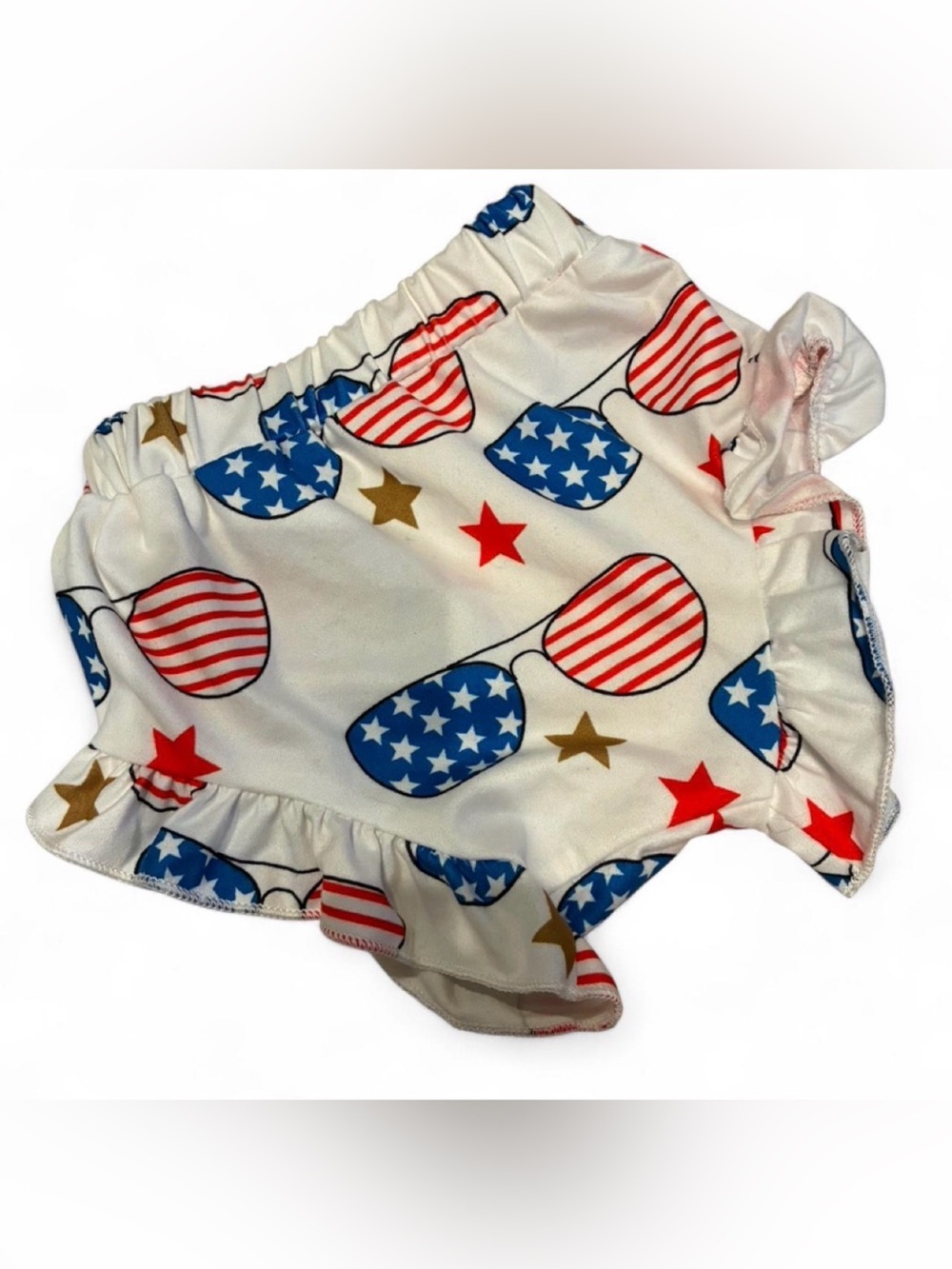 Patriotic Baby Bloomers Size 6-9 months Bummies - Picture 5 of 6